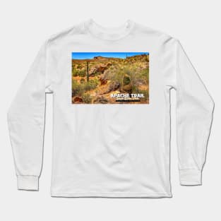 Apache Trail Scenic Drive View Long Sleeve T-Shirt